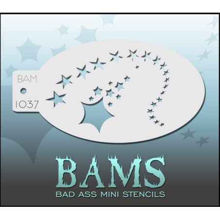 Schmink & Facepaint | Schmink sjabloon | BAM1037 | Sterren & stippen