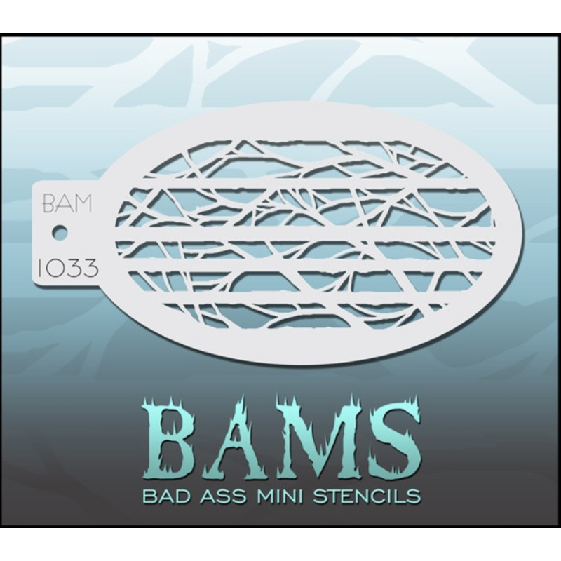Schmink & Facepaint | Schmink sjabloon | BAM1033 | Krassen
