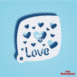 MRQ Schminksjabloon | Hearts and Love