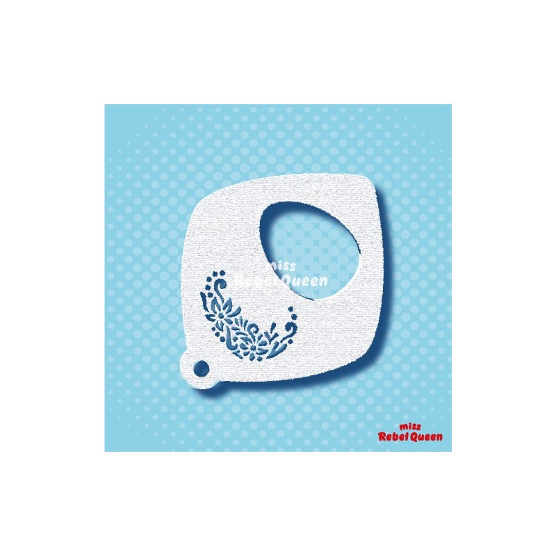MRQ Schminksjabloon | Paasei Swirl