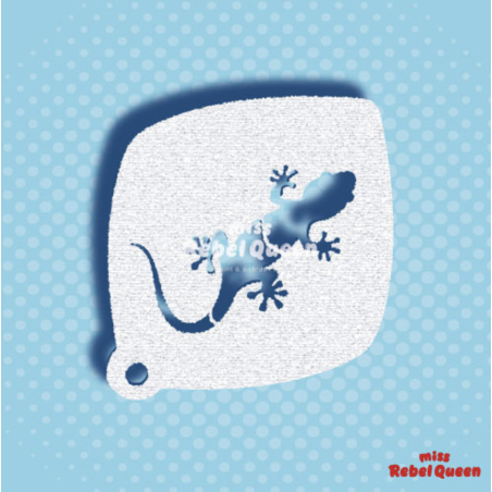 MRQ Schminksjabloon | Gerry the Gekko