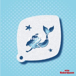 MRQ Schminksjabloon | Mermaid Zeemeermin