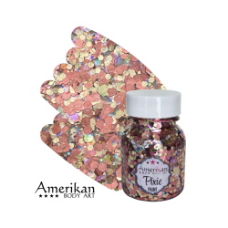 Pixie Paint Glitter |  Be Mine 30gr | Voor huid & haar | uit voorraad leverbaar