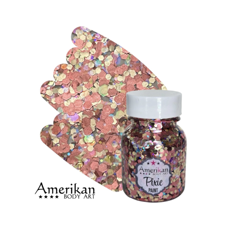 Pixie Paint Glitter |  Be Mine 30gr | Voor huid & haar | uit voorraad leverbaar
