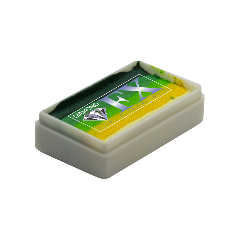 Schmink | Rainbowcake & One-Stroke | Diamond FX Splitcake | Grass