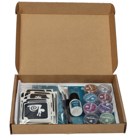 Glittertattoo Set Big Party | Complete glittertattoo set