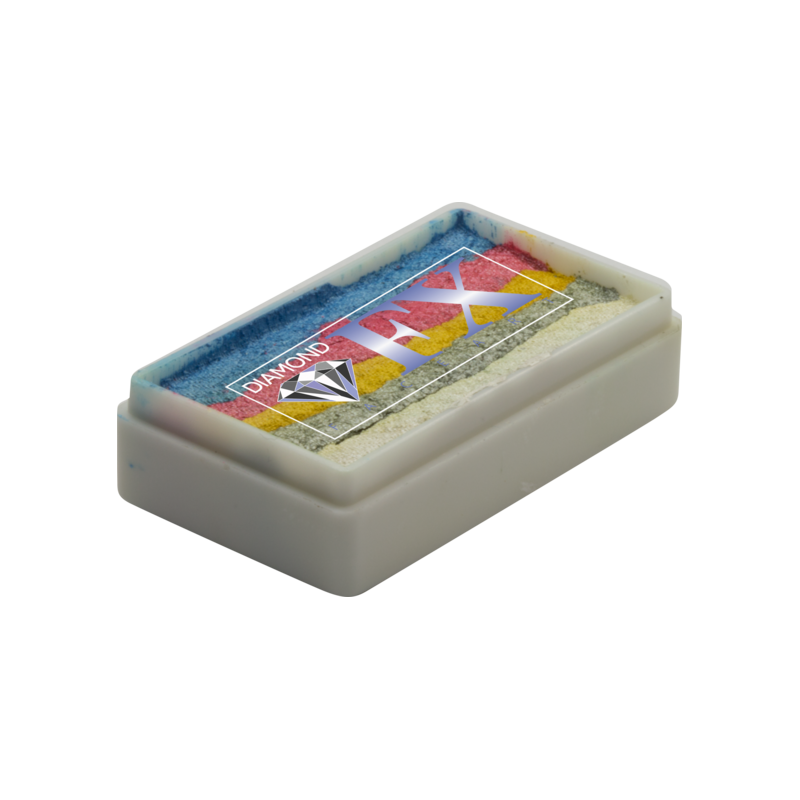 Schmink | Rainbowcake & One-Stroke | Diamond FX Splitcake | Daybreak