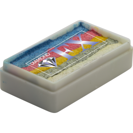Schmink | Rainbowcake & One-Stroke | Diamond FX Splitcake | Daybreak