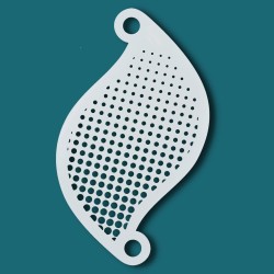 Schminksjabloon voor details | Superstar Schminksjabloon - Popart