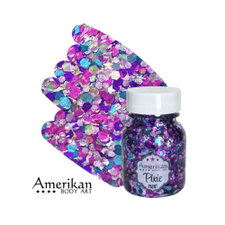 Pixie Paint Glittergel | Fifi Royal 30gr. | Voor huid & haar | uit voorraad leverbaar