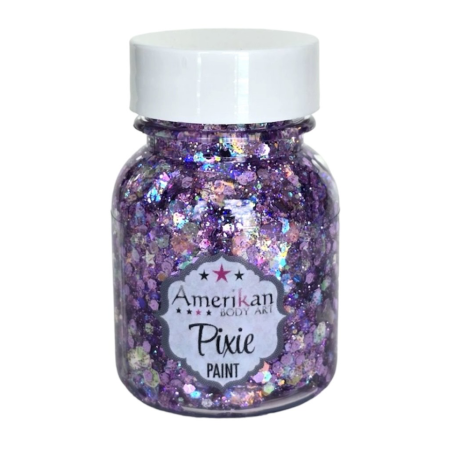 Pixie Paint Glittergel | Purple Rain 30gr. | Voor huid & haar | uit voorraad leverbaar