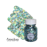 Pixie Paint Glittergel | Splash Blue 30gr. | Voor huid & haar | uit voorraad leverbaar