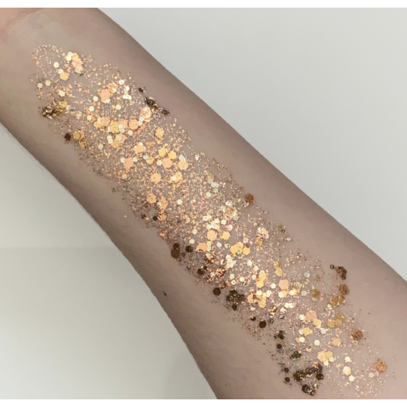 Pixie Paint Glittergel | Walk Like an Egyptian 30 gr | Voor huid & haar | uit voorraad leverbaar