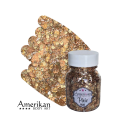 Pixie Paint Glittergel | Walk Like an Egyptian 30 gr | Voor huid & haar | uit voorraad leverbaar