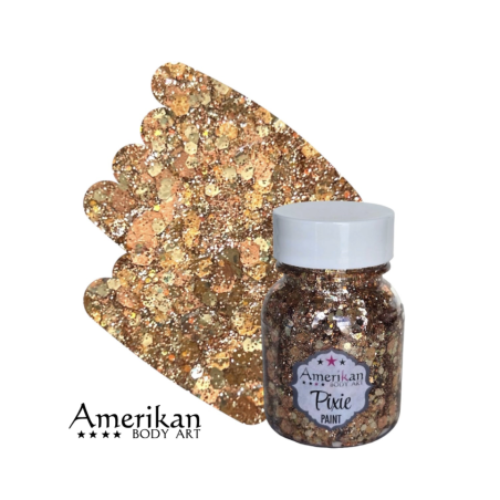 Pixie Paint Glittergel | Walk Like an Egyptian 30 gr | Voor huid & haar | uit voorraad leverbaar