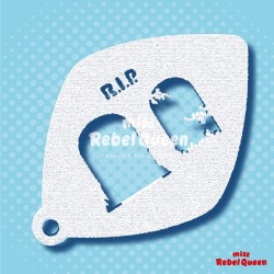 MRQ Schminksjabloon | R.I.P. Medium Stencil