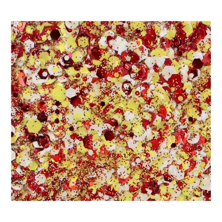 Superstar Cosmetische Glitter | Chunky Glitter Cream | Zotte Mix Oeteldonk 10ml
