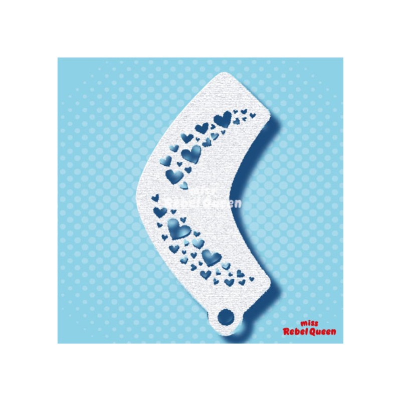 MRQ Face Paint Stencil | Love is all around