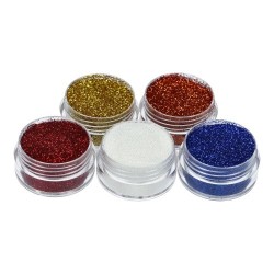 Losse glitters vindt u bij Noddies!