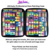 Jest Paint - Ultimate Professionele Face Painting Case met Twee Uitneembare Foam Inserts