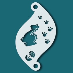 Schminksjabloon voor details | Superstar Facepaint Stencil - Dino  SJ-77052